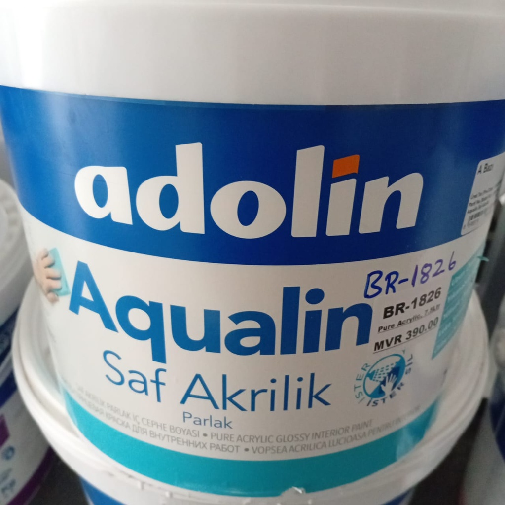 Adolin Emulsion Wall Paint, Pure Acrylic, 7.5Ltr