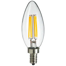 Led Filament Candle Bulb E14 - 4W, 35*97mm (AC220-240V)