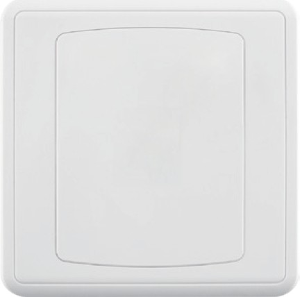 EliteElegance-Blank Plate FC401 - 1 Gang, White 