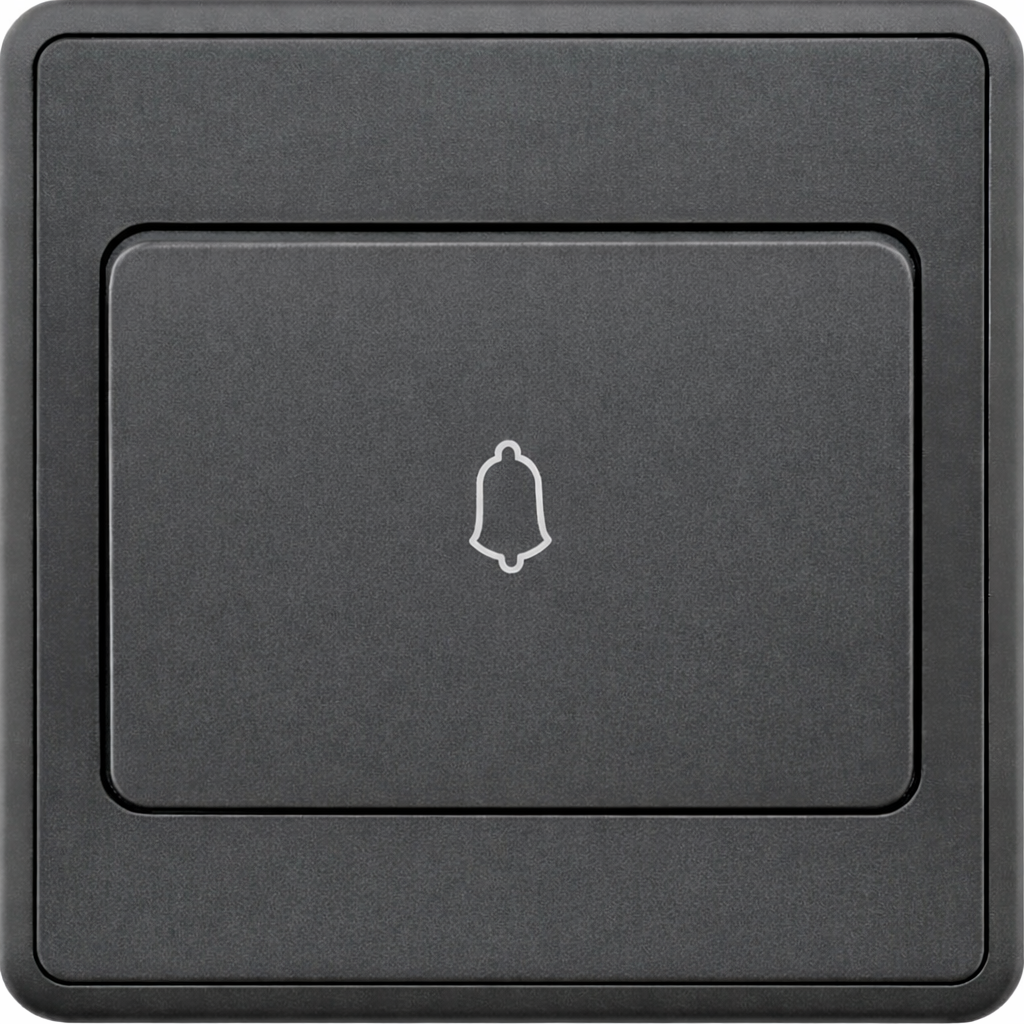 EliteElegance-Bell Switch FC317WSH - 1 Gang, Grey