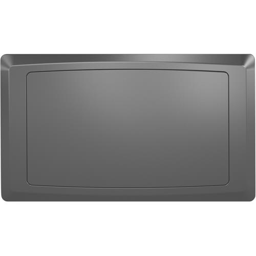 EliteElegance-Blank Plate FC402SH - 2 Gang, Grey 