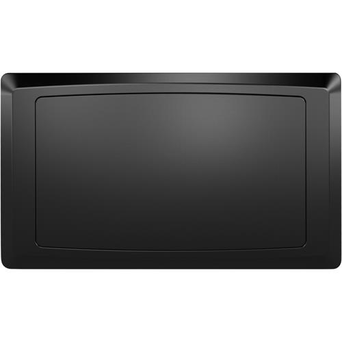 EliteElegance-Blank Plate FC402BK - 2 Gang, Black 