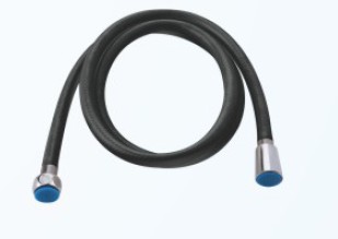 Shower Hose 1.2M PVC Black