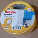 Bailida Masking Tape Yellow 50MM x 25M