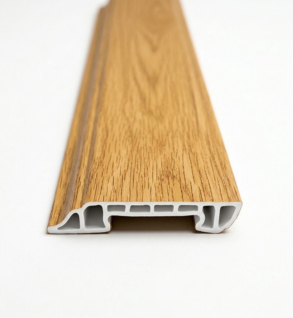 Pvc Skirting Board JF173-HFK-02371, 80*15.1mm - INTCO