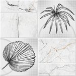 Varmora - Wall Tile Botany Grey FL - CERAMIC 300X300MM Matte 