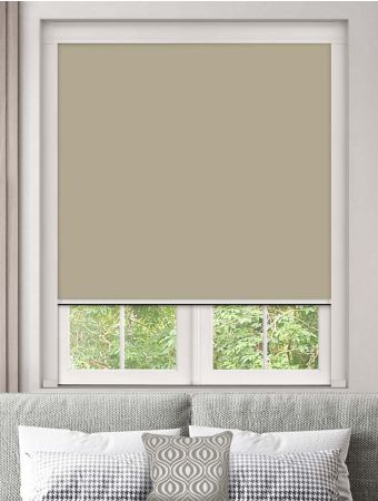 Manual Roller Blind 2.65 x 2.15m, Beige