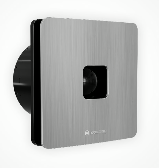 Atomberg Studio Exhaust Fan Sweep Size:150MM Gloss Steel, FG0512