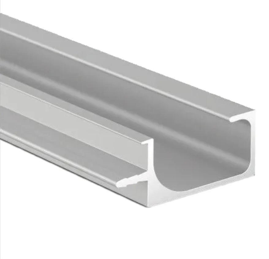Aluminum G Handle Profile, 4.8x19.2x44/3.6Meter