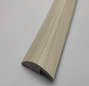 Floor Transition Strip PVC Flexible, Grey Wood - Wide: 40MM 