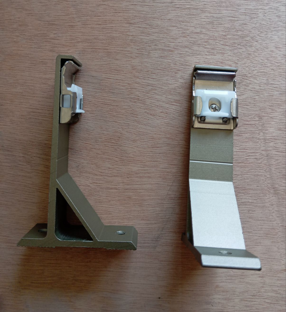 Curtain Single Bracket - Champagne
