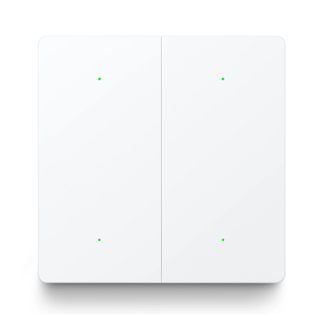 EliteElegance - Smart Wifi Light Switch S114W - 4 Gang , White 