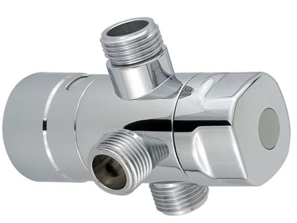 Jaslen - Angle Valve W01018, ABS diverter, Chrome Plated