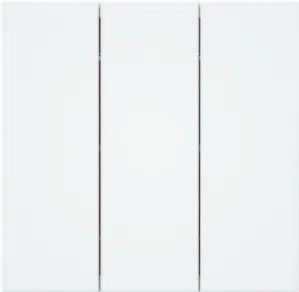EliteElegance-Plate Switch 41305E - 10A, 3 Gang 1 Way, White 