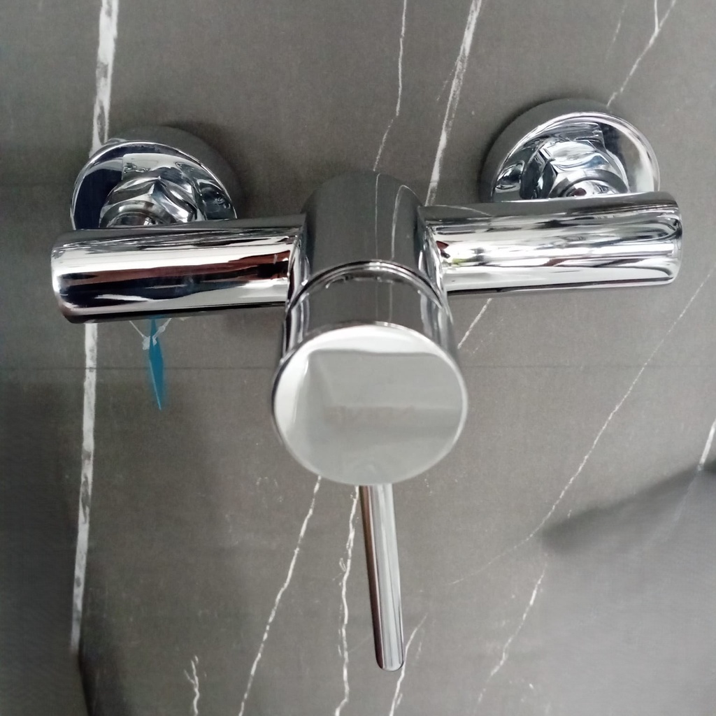 1330A0CH#, Bath mixer, chrome, Brass connector and flange cup
