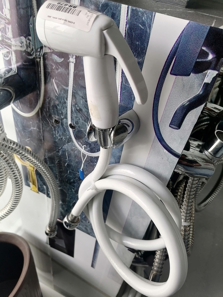 B-02W#, Spray gun, white , ABS