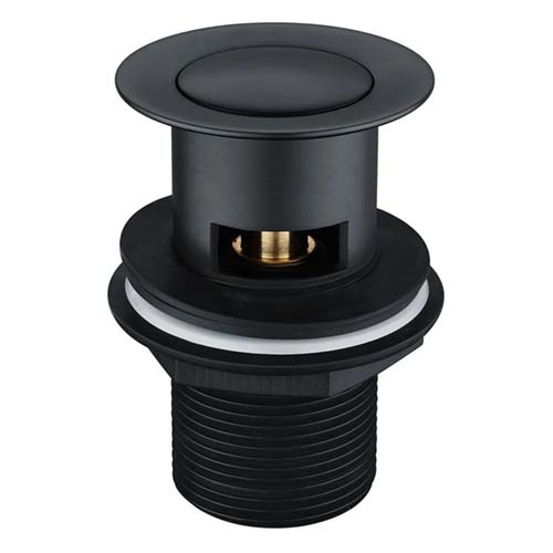 Wash Basin Drainer 1 1/4" Matte Black - Code: A3-34