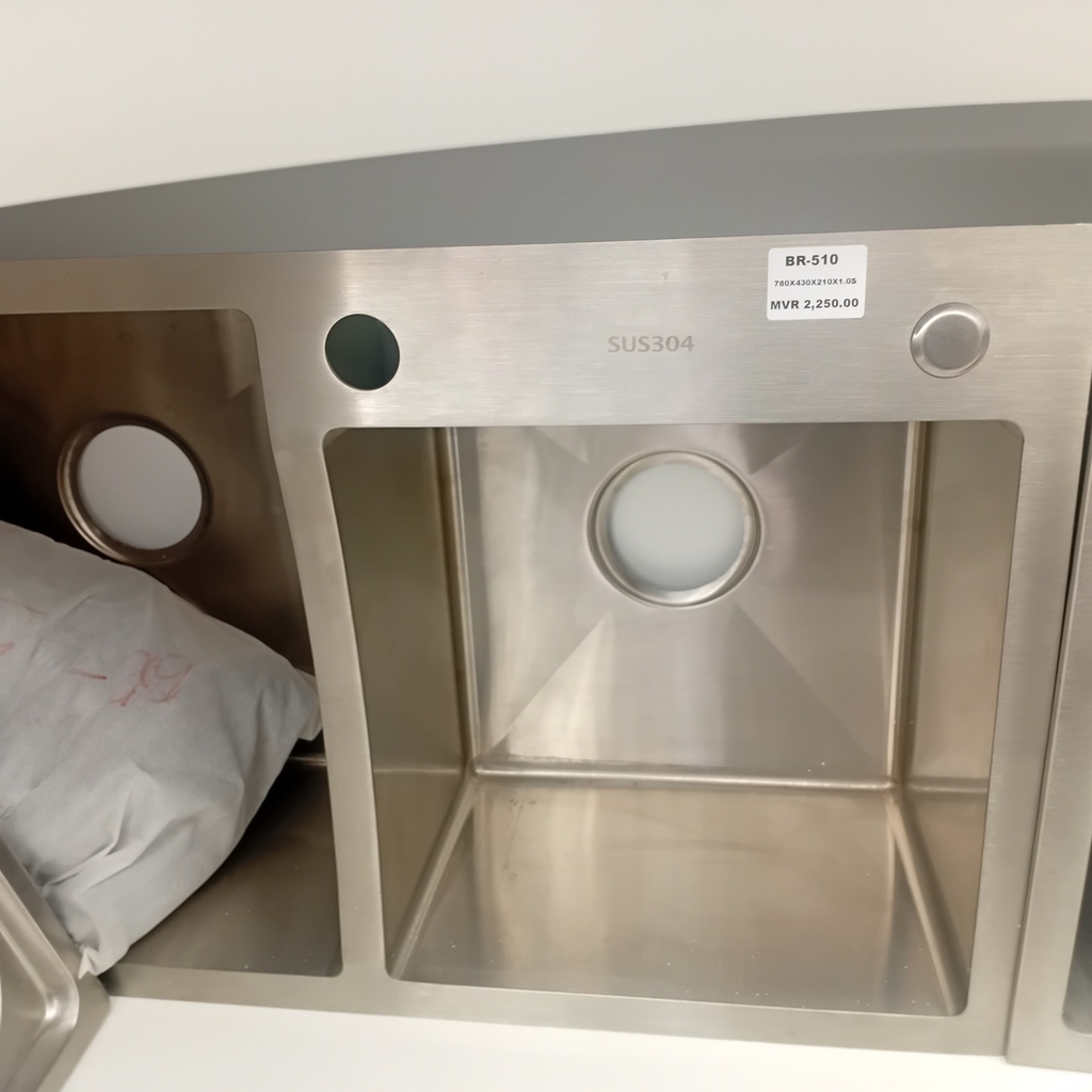 Double Sink  - VIGA 47700802BN
780X430X210X1.0S