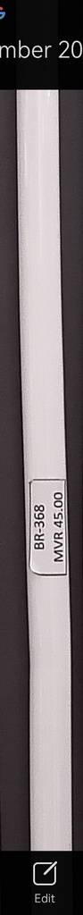Plastic connection pipe, L: 30" connection size: 1/2"
