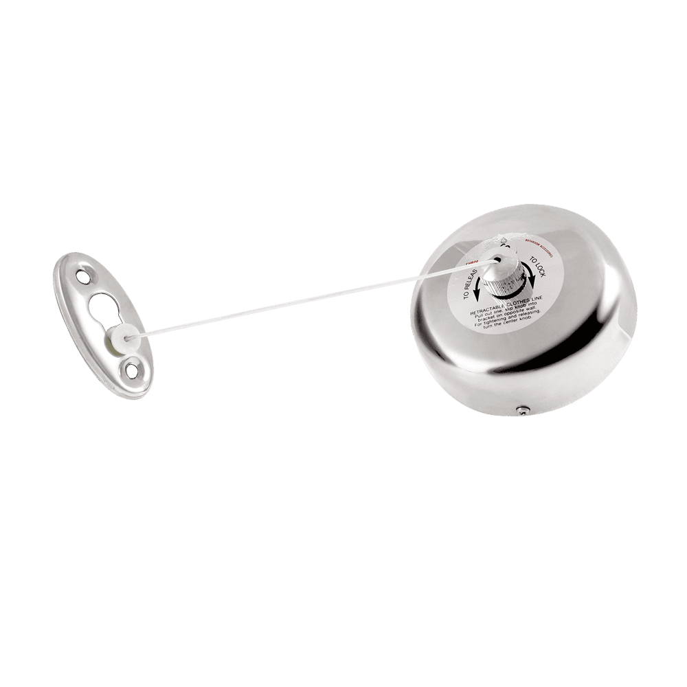 Retractable Clothes Line - Light Polish - 8078