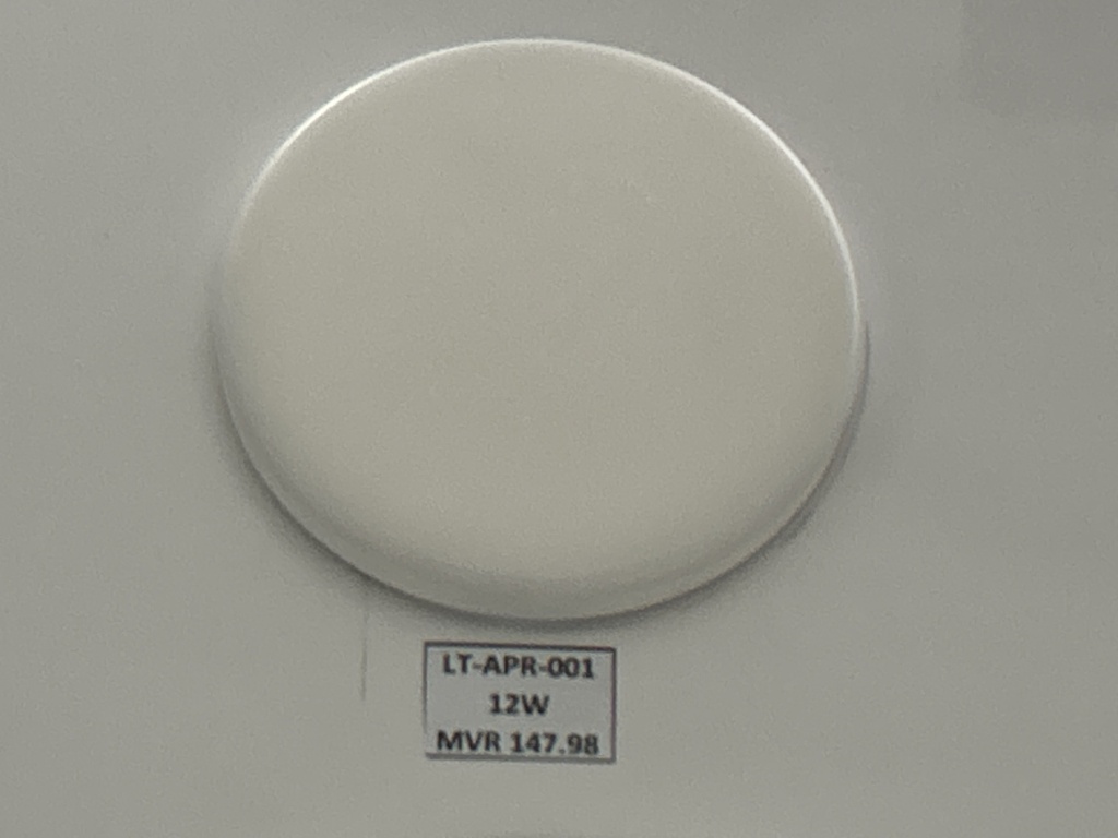 ADJUSTABLE PANEL LIGHT
ROUND 12W WHITE MEAP-R 12W
LT-APR-001