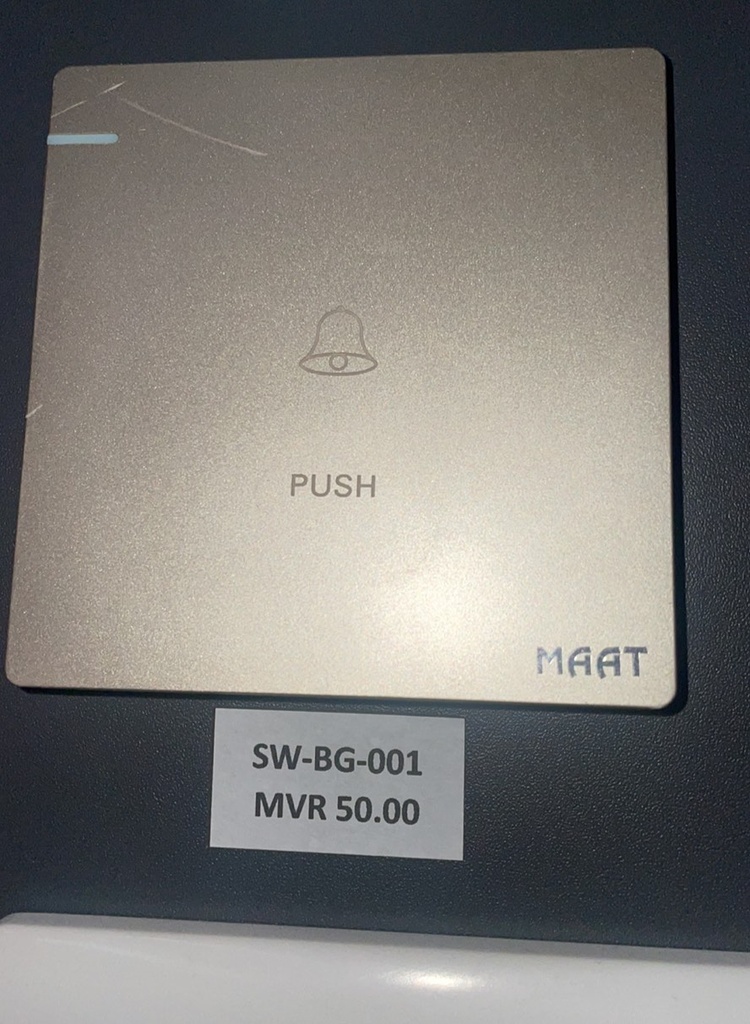 BELL PUSH SWITCH GOLD
Box Code: Q5CML