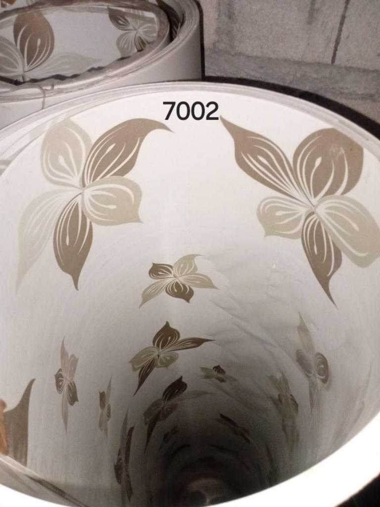 PVC GLOSS MATT WHITE FLOWER DESIGN Box Code: 7002