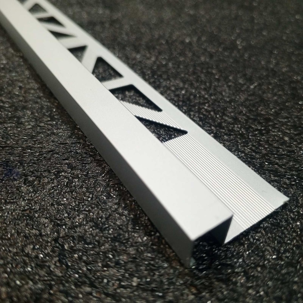 Tile trim Matt silver TYA372