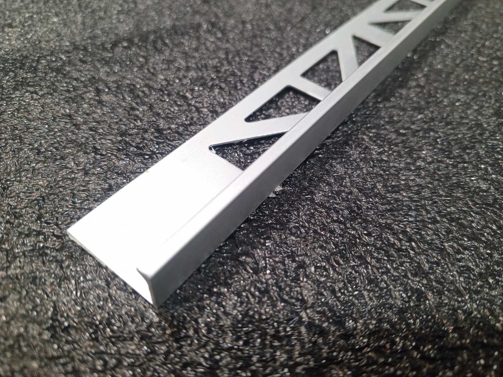 Tile trim Matt silver TYA437