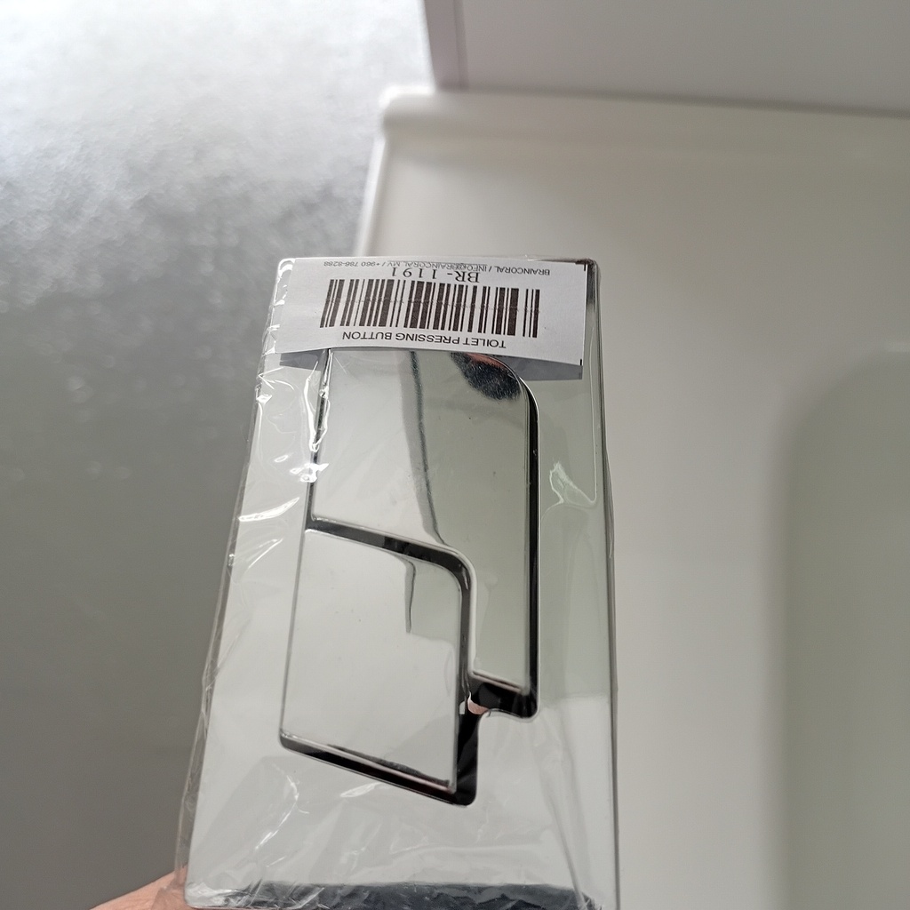 Toilet 825# & 819# &9262# pressing button - RECTANGULAR