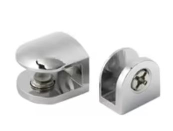 Fixed Glass Holder, Zinc alloy material,4pcs/bag