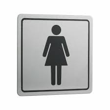Female Toilet Sign 201SS Material