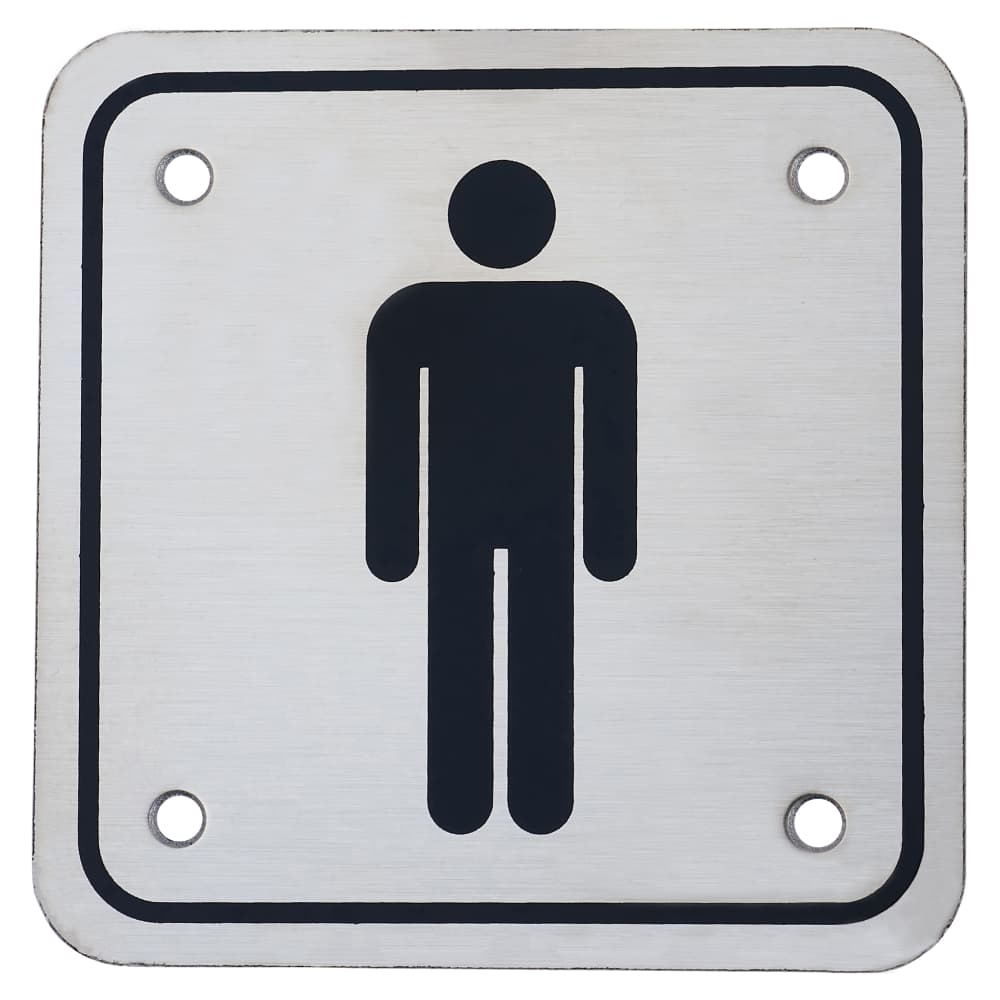 Male Toilet Sign 201 SS Material