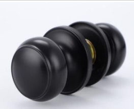 Door Knob Without Keys, SS Black Color 35-50MM, A-59#