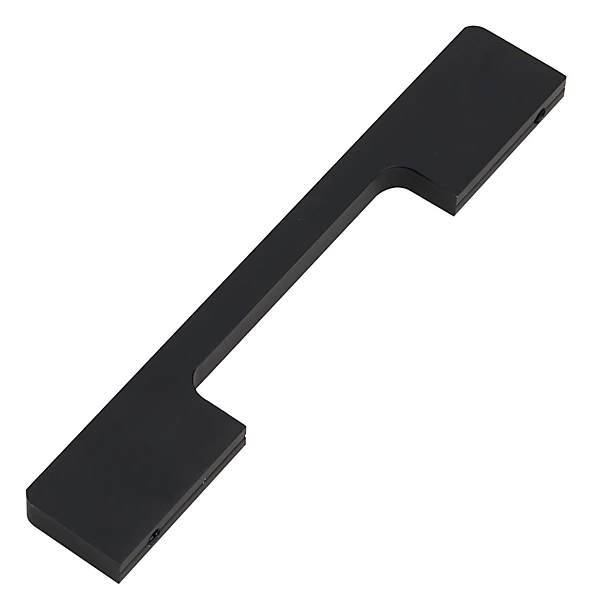Furniture Handle, aluminum, size: 6216-128 , black