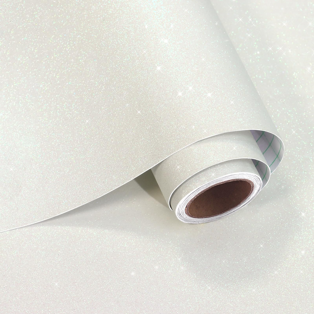 White Frosted Glass Film Sticker HT097, 1.22MM X 0.92 X 50M