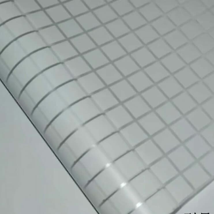 White Frosted Glass Film Sticker HT098, 1.22MM X 0.92 X 50M