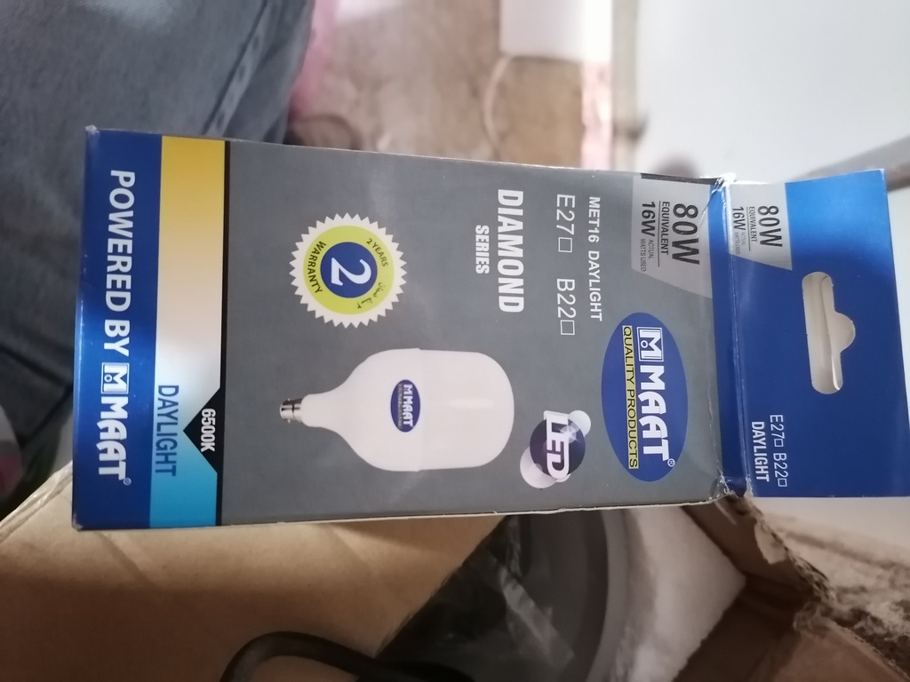 Bulk Head Bulb - MAAT 80W - E27  LT-TB-002 - Diamond