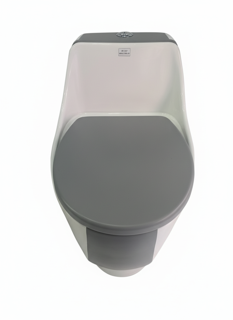 Toilet Seat - Siphonic, One Piece Type, 680*440*630MM, S-Trap 300MM, Grey