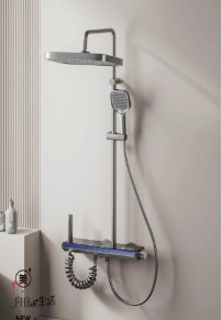 Shower Set 4046 Grey, 4-Functions