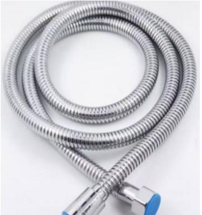Shower Hose 1.5m Stainless Steel Black