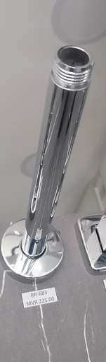 [BR-683] AR-001C#, shower arm, chrome, 20cm，G1/2,Copper tube+stainless steel cup