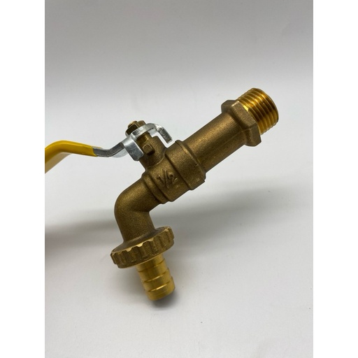 [WT-002] BRASS HOSE COCK 1/2" WT-002