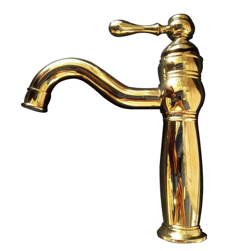 [BR-431] VIGA Basin Mixer Copper, Gold Color 601100PD