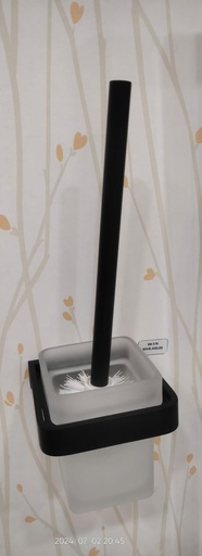 [BR-576] Toilet Brush With Holder Black plate 480612DB