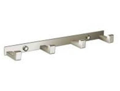 [BR-539] Bathroom Robe & Towel - 480934BN Four Hook Brush Nickel