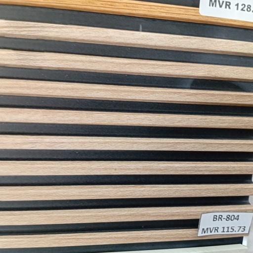[BR-804] WPC Wall Panel, CTWPC-12512, Black core (Fresh Raw Material) - 125*12*2900 - WT046