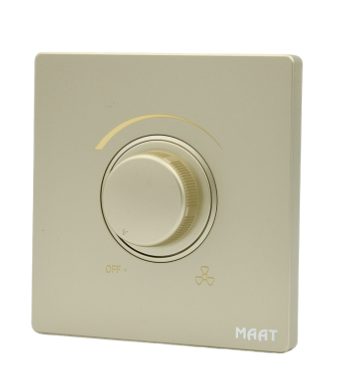 [SWF-QG-001] 1 Gang CV Fan Dimmer 250W  GOLD PLATE Q5CTS-250