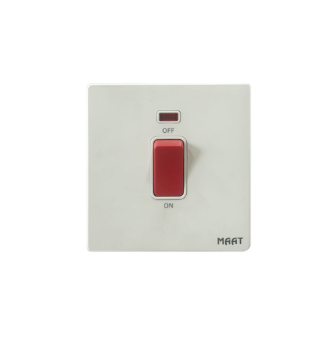 [SWS-QW-001] DP Switch Socket Z405 White 20A  MMAAT
