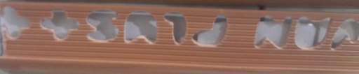 [BR-614] PVC Corner Trim 0.8 x 200cm, Franco